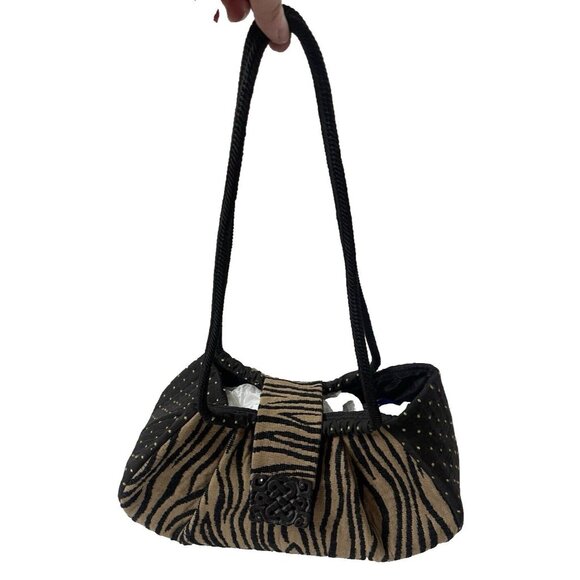 L. O'Neill Design Tapestry Carved Natural Stone Purse Handmade Limited Edition - Picture 8 of 10